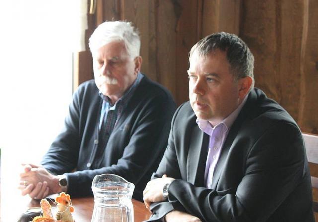 Od lewej:Stanisław Podsiadłowski, Wojciech Białas.