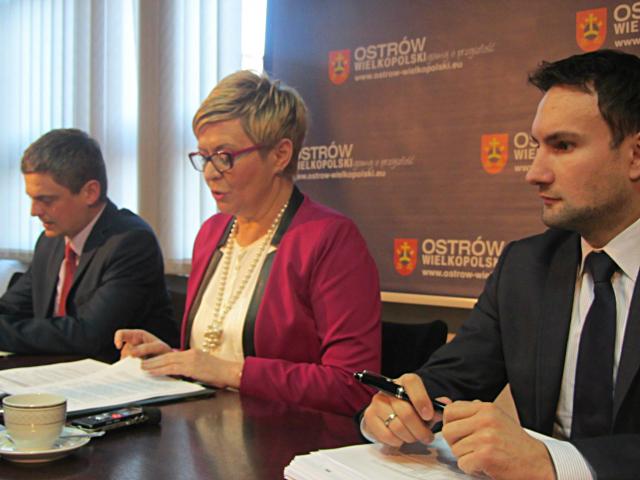 od lewej: Z. Borowczak, B. Klimek, T. Lewandowski