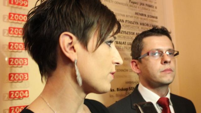 radna Magdalena Spychalska / Wspólny Kalisz i radny Adama Koszada / PiS