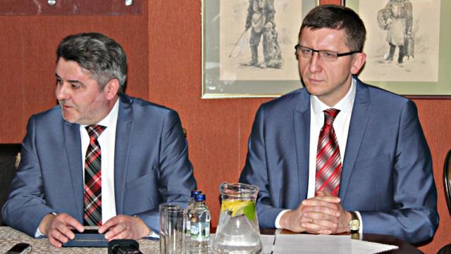 od lewej Janusz Pęcherz, Dariusz Grodziński