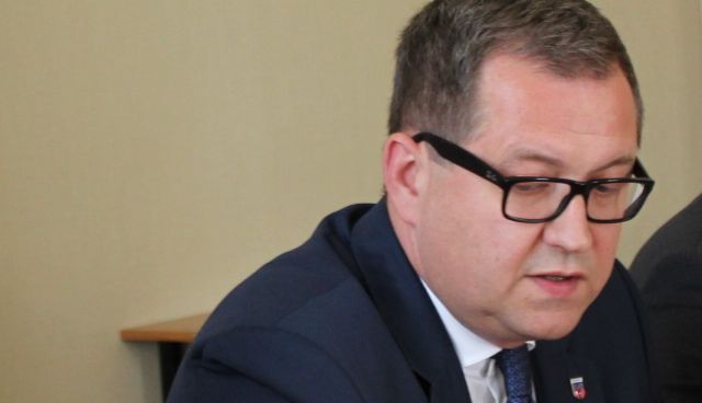 na fot.: Grzegorz Sapiński / prezydent Kalisza