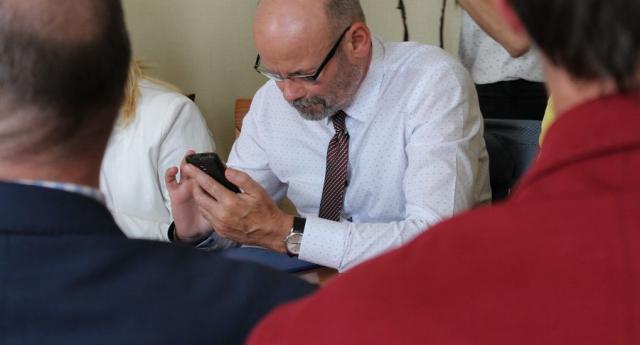 na fot.: Andrzej Plichta / przewodniczący Rady Miejskiej Kalisza / szef kaliskiego oddziału KRUS / PiS