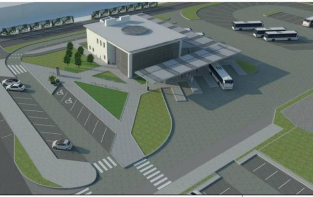 graf.: wizualizacja nowego węzła przesiadkowego / UM Kalisz