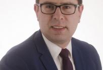 na fot.: Daniel Mituła / pierwszy oficjalny kandydat na burmistrza Nowych Skalmierzyc
