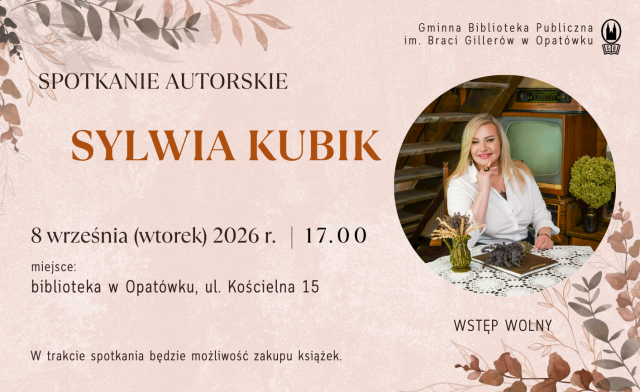 graf. Gminna Biblioteka Publiczna im. Braci Gillerów w Opatówku