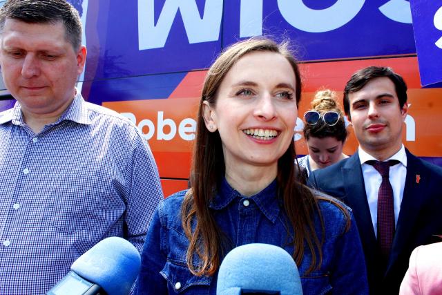 Sylwia Spurek, jedynka z wielkopolskiej listy Wiosny do Europarlamentu