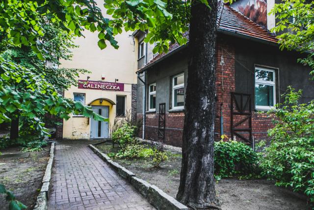 na fot.: budynek po byłej Calineczce obecnie