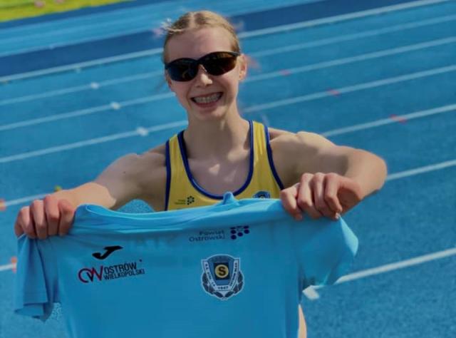 na fot: Olga Szlachta wystartuje w tym razem nie w klubowych, a narodowych barwach / FB KS Stal LA