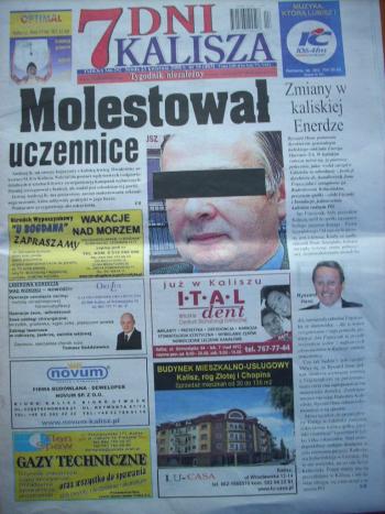 Molestowal Uczennice 7 Dni Kalisza Rc Fm