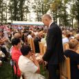 Na zdj. starosta kępiński, Włodzimierz Mazurkiewicz