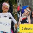na fot.: od lewej: Zoja i Wiktoria z opiekunką