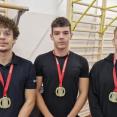 na fot. od lewej: Nataniel Jędrajczyk, Kacper Górski i Eryk Krakowski