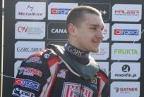 na fot: Filip Seniuk / zawodnik TŻ Ostrovia