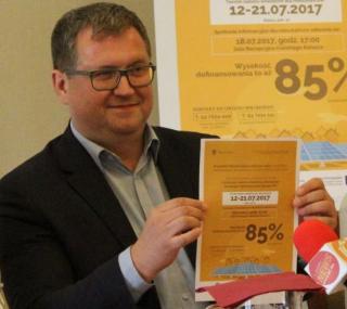 na fot.: Grzegorz Sapiński / prezydent Kalisza