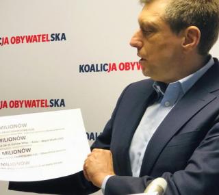 na fot.: Mariusz Witczak / poseł Koalicji Obywatelskiej