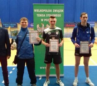 na fot.: najlepsza trójka I Grand Prix Wielkopolski.