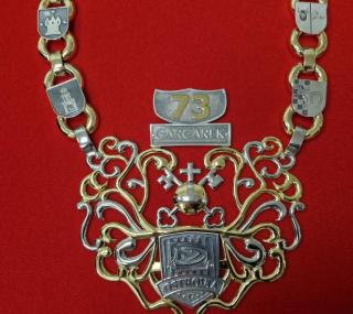 na fot. główna część tegorocznego Łańcucha Herbowego Miasta Ostrowa Wielkopolskiego