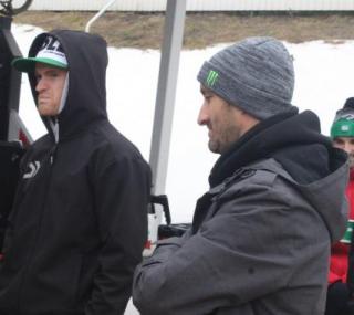 na fot: Brady Kurtz i Chris Holder, a także wiele innych gwiazd zawitało do Ostrowa. Niestety, kibice ścigania nie obejrzeli